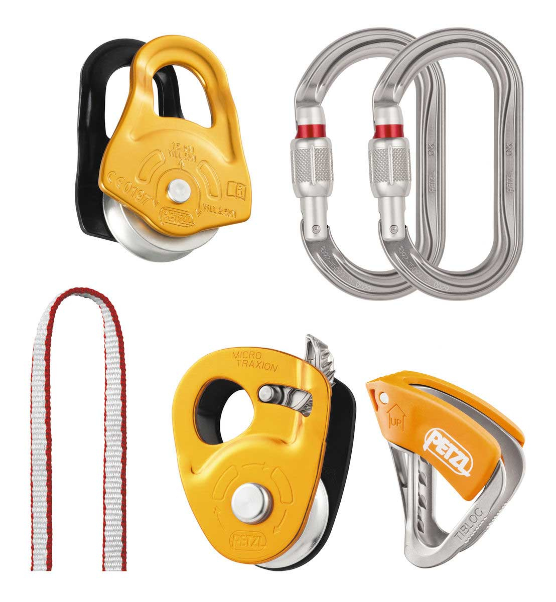 Kit Secours Crevasse - Bloqueur | Petzl