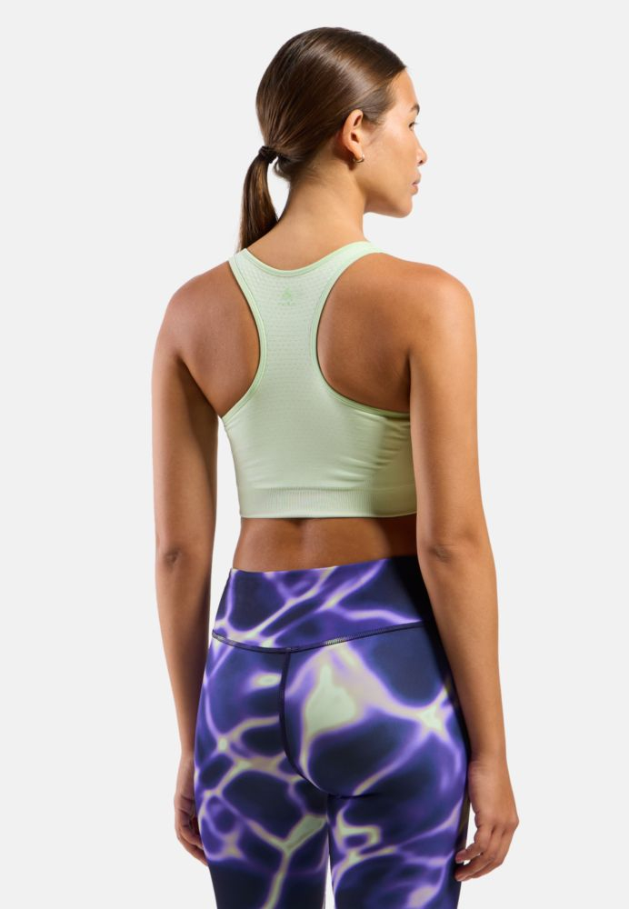 Brassière Seamless Medium Padded Vetiver - Brassiere | Odlo