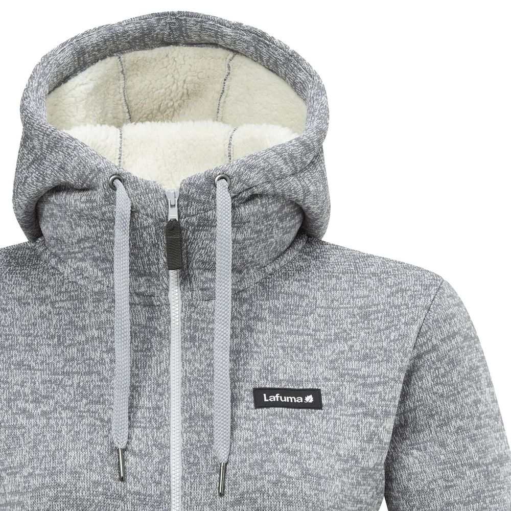 Veste Polaire Femme Cali Heather Grey - Polaire | Lafuma