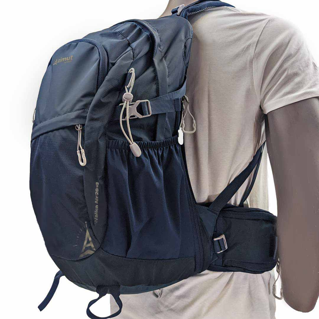 Sac A Dos De Randonnee Walka Air 20+2 Navy | Azimut Outdoor