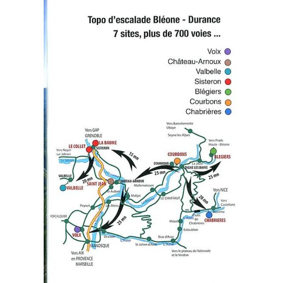 Topo Escalade Bleone Durance - Topo | Topo