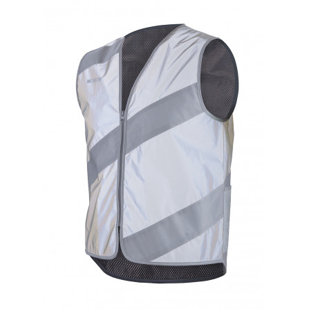 Gilet Roadie Full Reflect Gris - Securite | Wowow