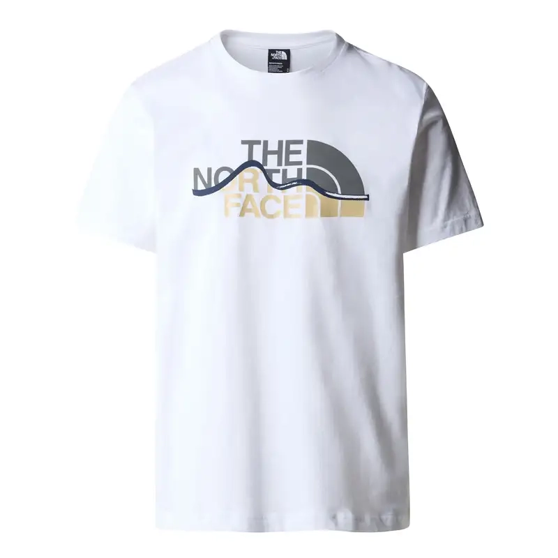 T-shirt Mountain Line White - Tee Shirt Mc | The North Face