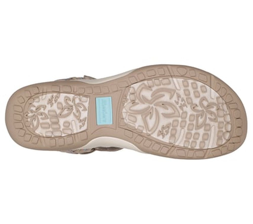 Sandale Reggae Slim Taupe - Sandales | Skechers