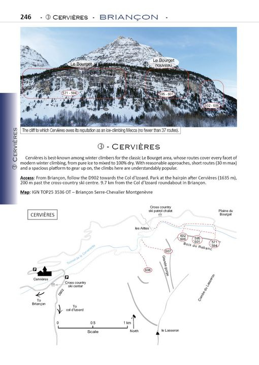 Topo - Briancon Ice And Dry - Topo | Editions Constant