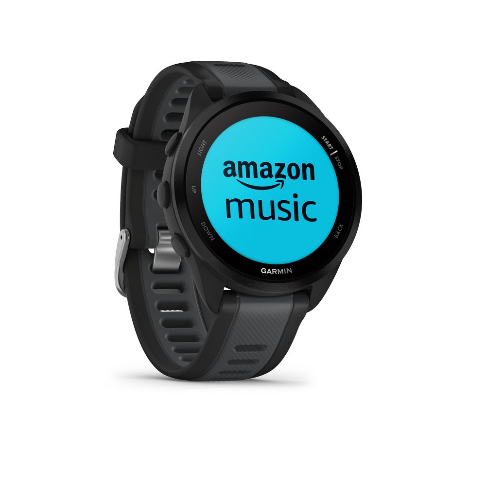 Forerunner 165 Music Black Slate Grey - Gps | Garmin