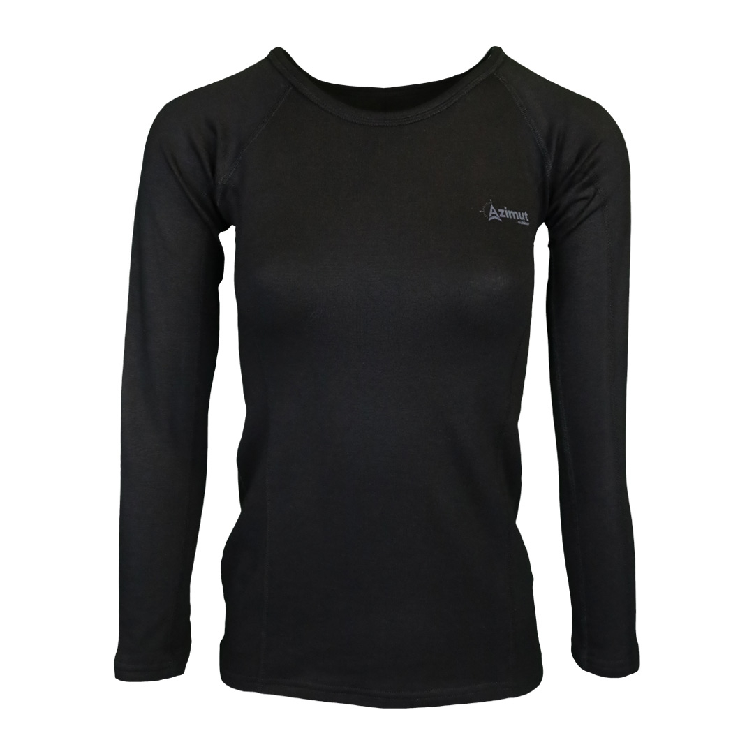 Ladies Base Layer Dawn Black - Sous Vetements | Azimut Outdoor