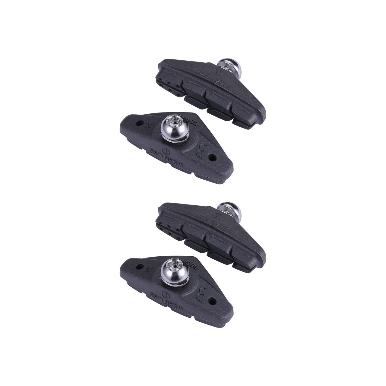 2 Paires Patins De Frein Roadstop Deluxe Bbs-01d - Freinage | Bbb