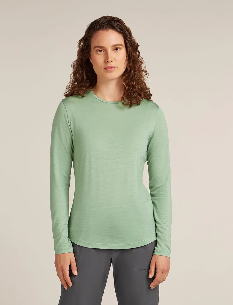 W Mer 125 Cool-lite Sphere III Ls T-shirt Seaglass - Tee Shirt Ml