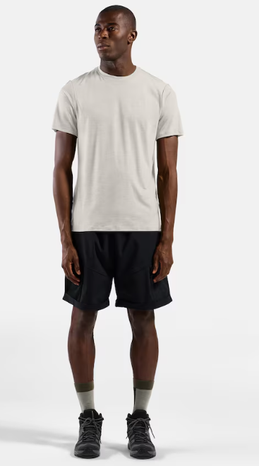 Merino Tencel Plain T-shirt Gardenia - Tee Shirt Mc | Odlo