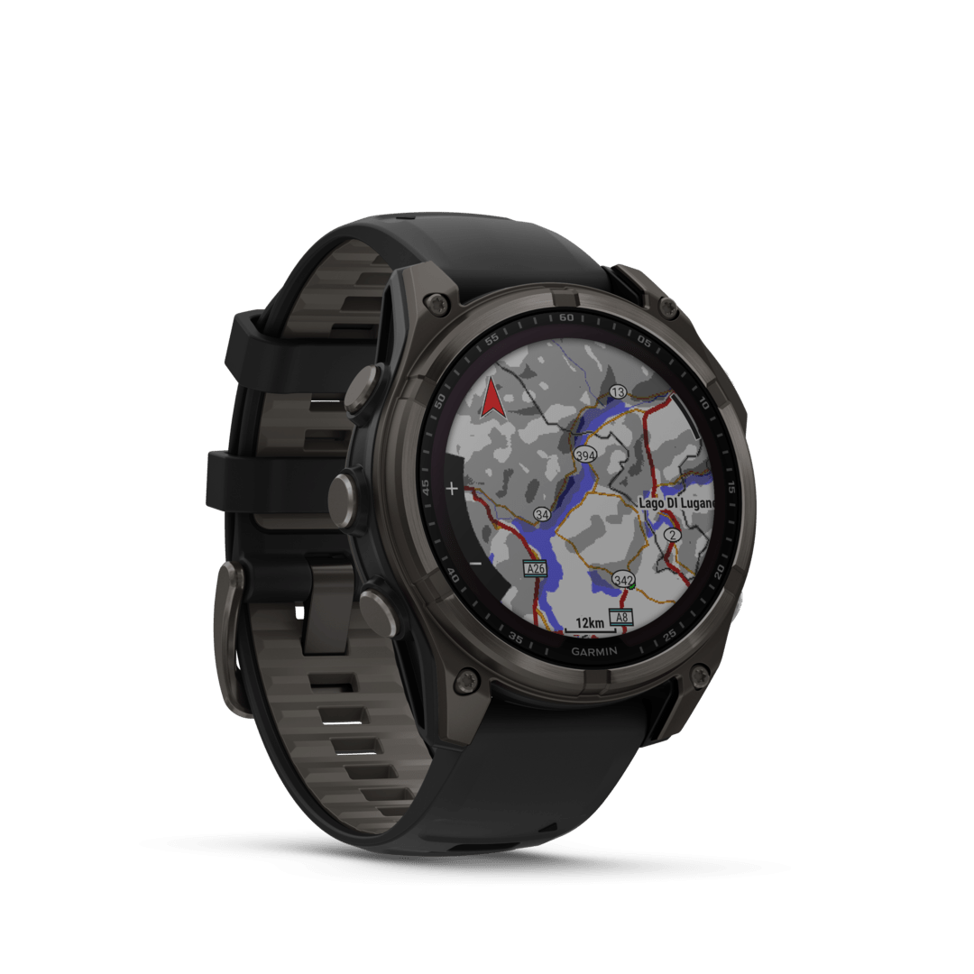 Fenix 8 47mm Solar Sapphire Titane Carbon Gray Dlc | Garmin