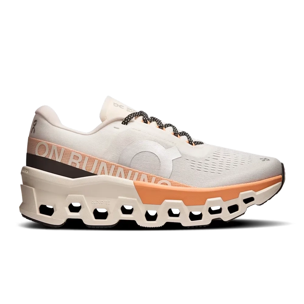Cloudmonster 2 Femme Ivory Tangerine - Chaussures | On Running