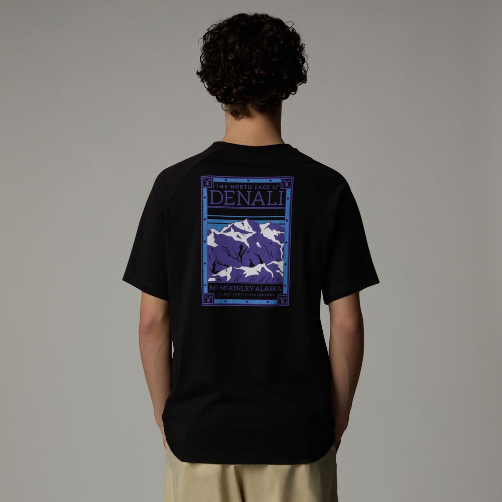 M S/s North Faces T-shirt Tnf Black - Tee Shirt Mc | The North Face
