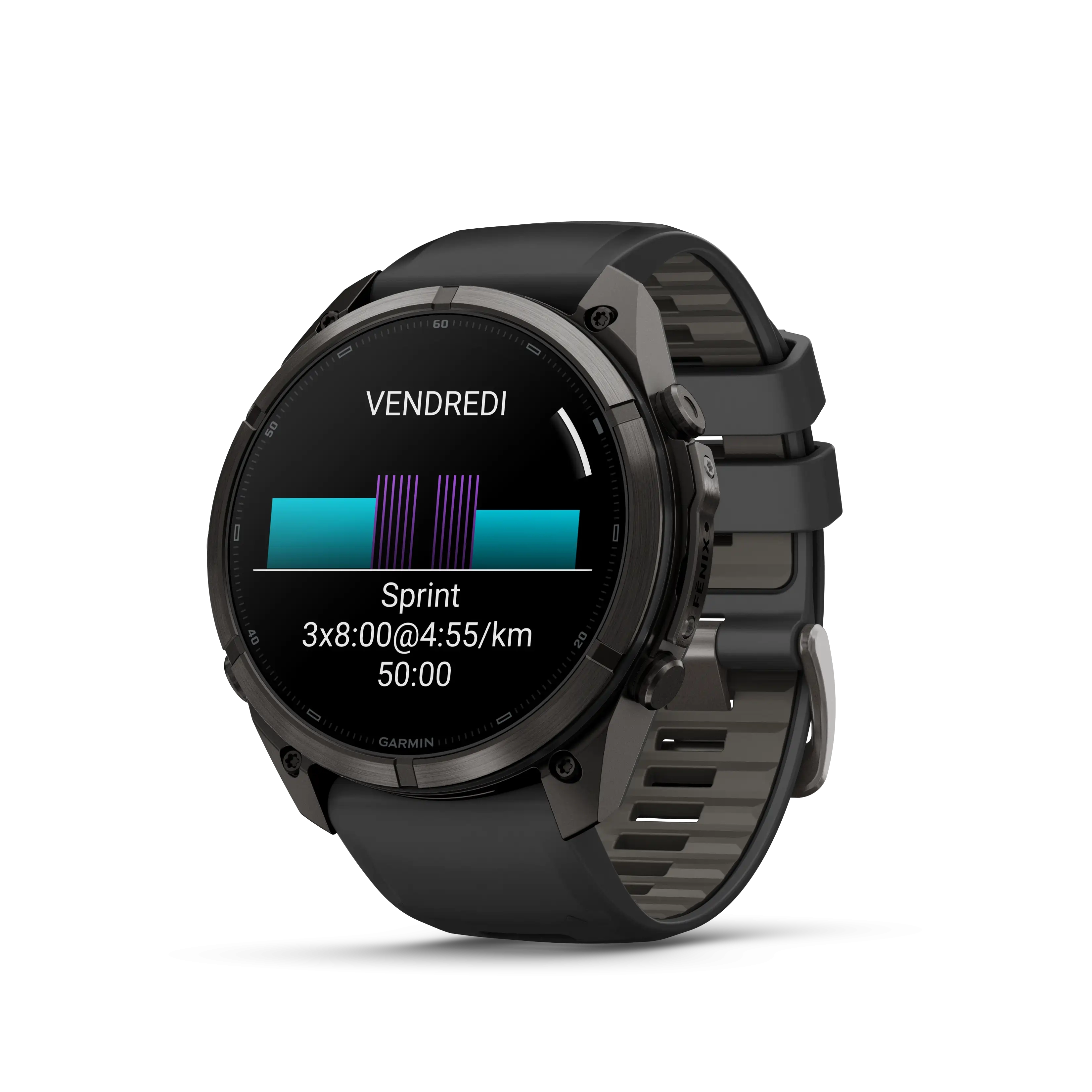 Fenix 9 Pro 51mm Amoled Carbon Gray / Black / Pebble Blue - Gps | Garmin