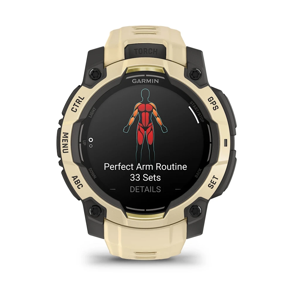 Instinct 3 Amoled 45mm Citrine/gray - Gps | Garmin