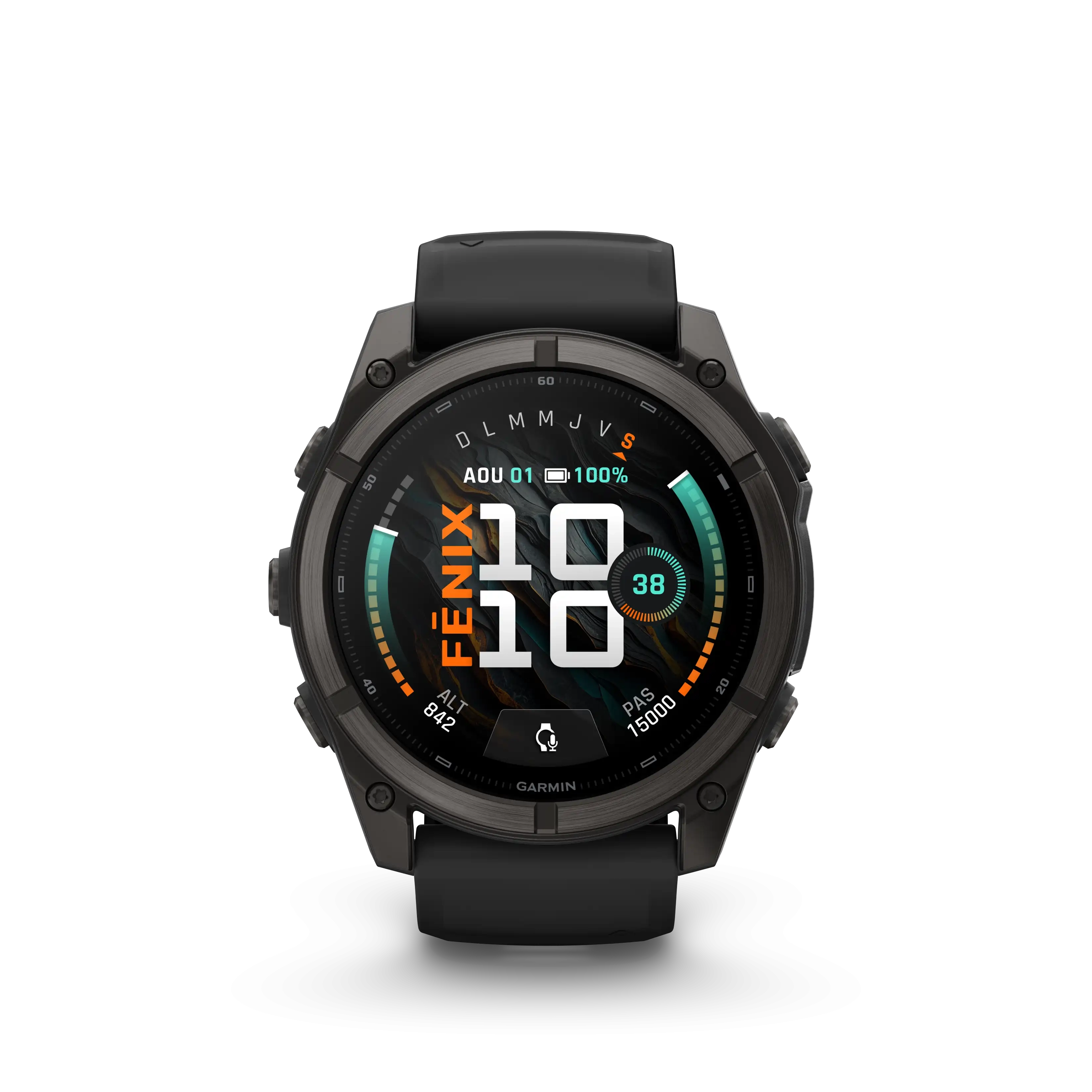 Fenix 9 51mm Carbon Dlc/black Band - Gps | Garmin