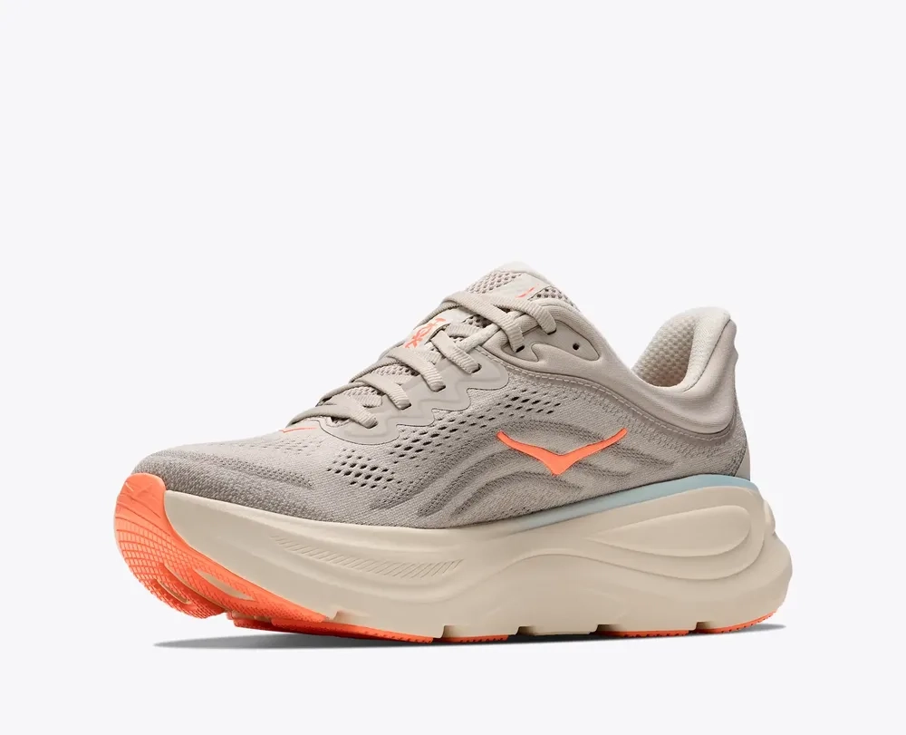 Bondi 9 Femme Rock Grey Mineral - Chaussures | Hoka