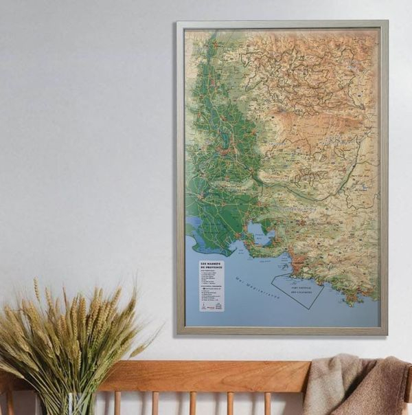 Les Massifs De Provence - Cartes | 3dmap