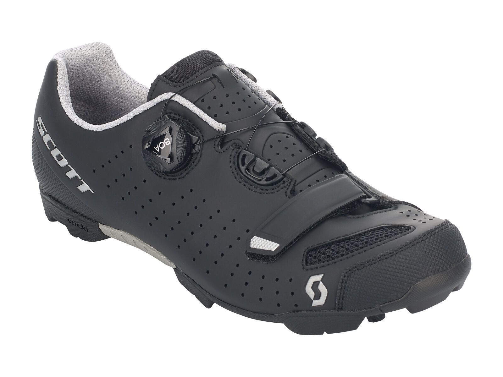 Shoe Mtb Comp Boa Matt Black/silver - Chaussures | Scott