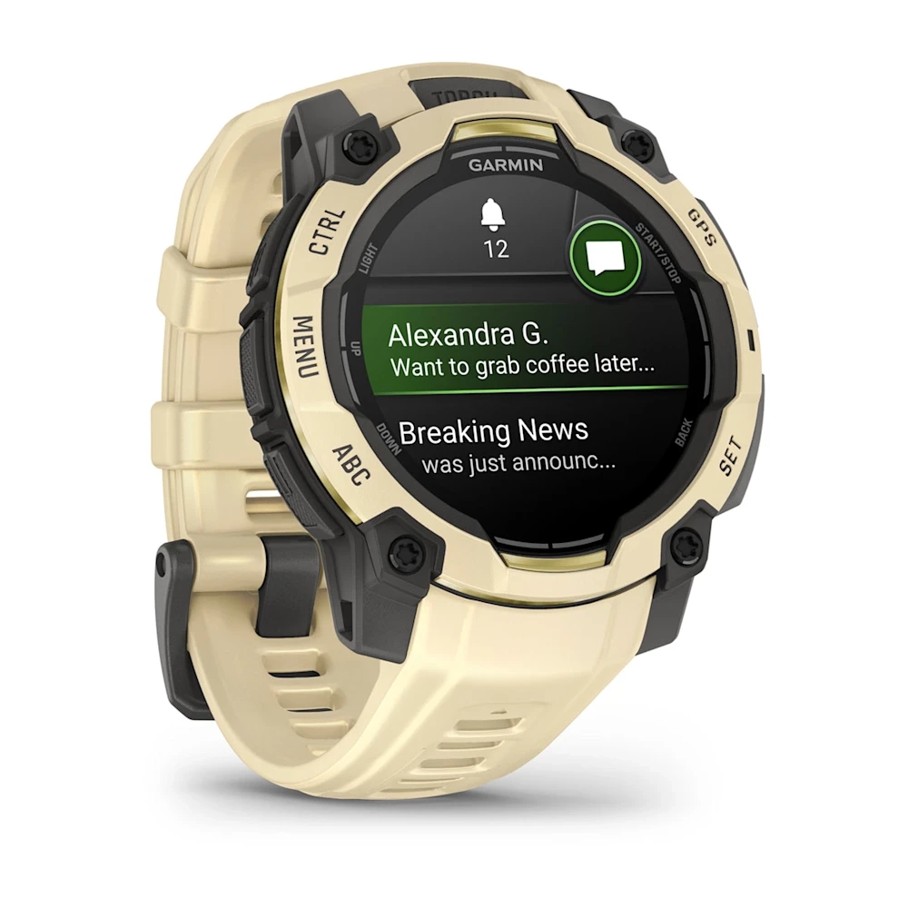 Instinct 3 Amoled 45mm Citrine/gray - Gps | Garmin