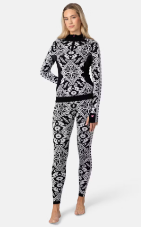 Saga Half Zip Black Kari Traa