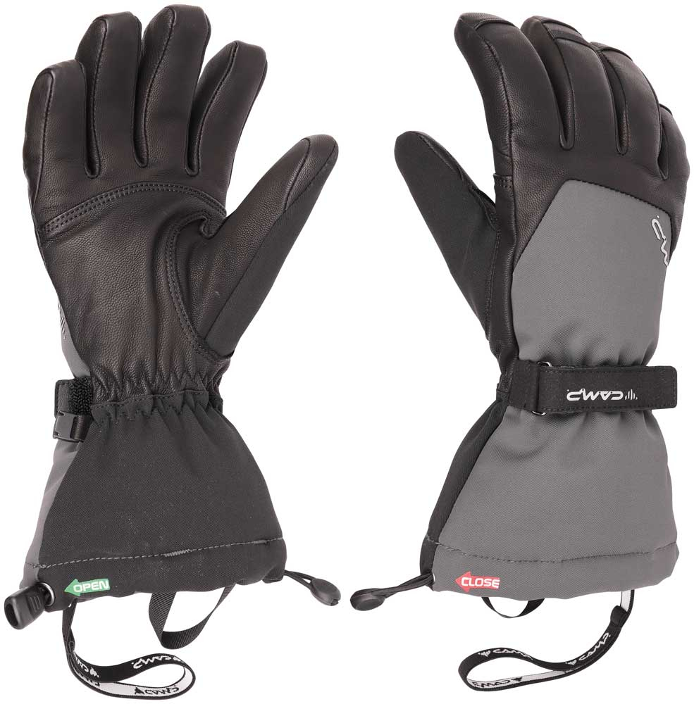 Gants Geko Alpine Black / Grey - Gants | Camp