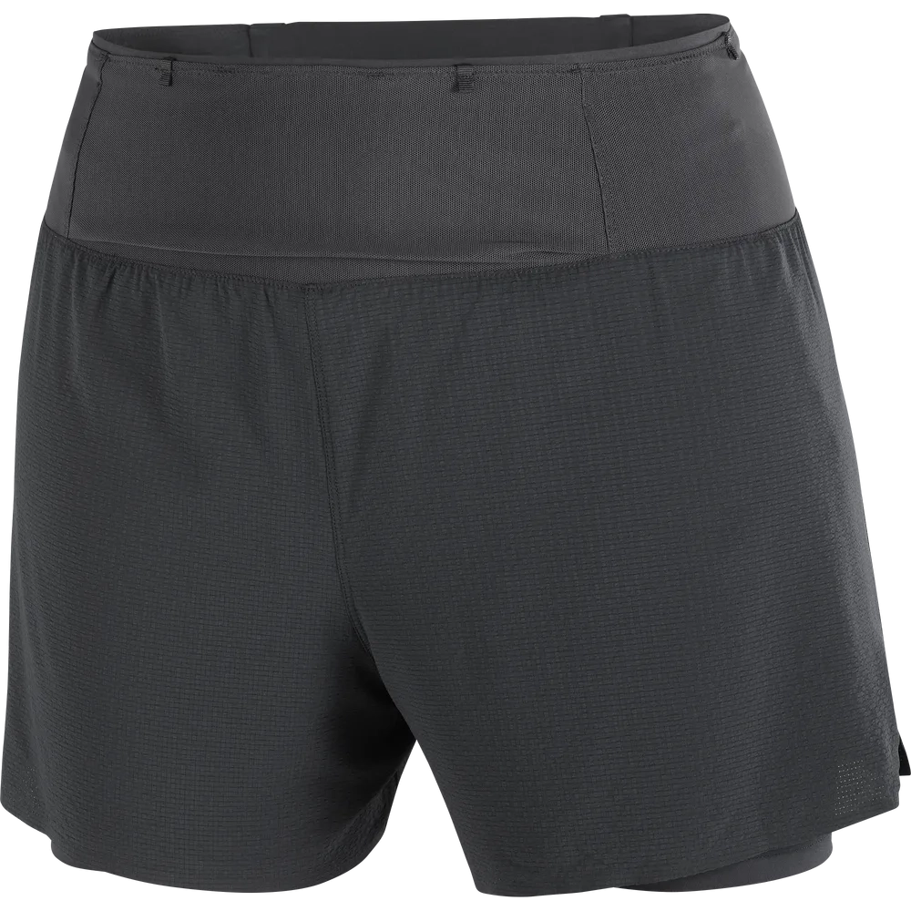 Short Femme Sense Aero 2in1 Deep Black - Short | Salomon