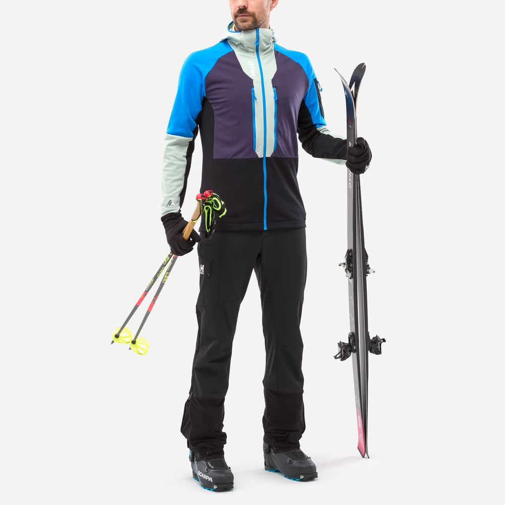 Polaire Pierra Ment Hoodie Purple Velvet Seaweed - Veste | Millet