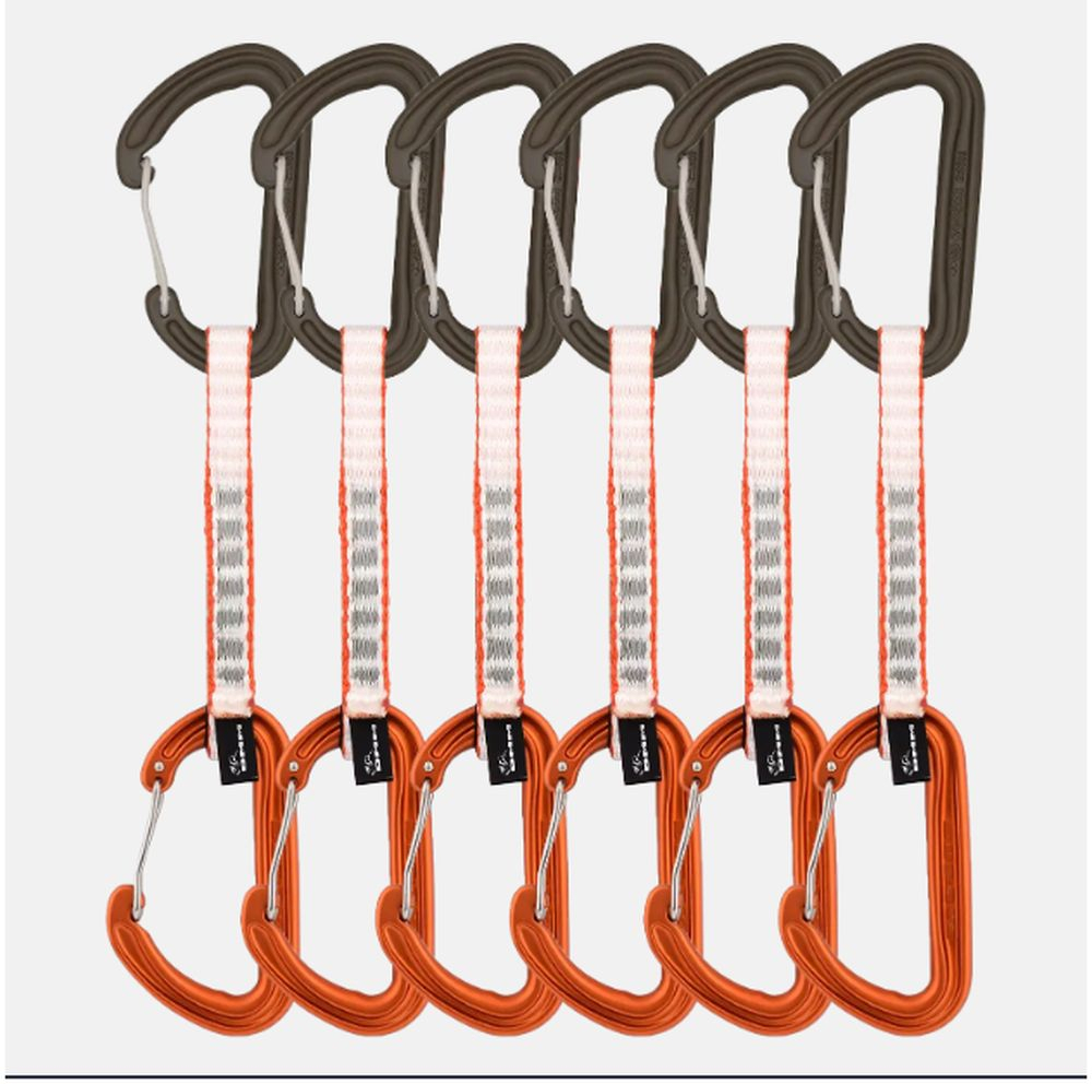Phantom Quickdraw Orange 12cm 6 Pack - Equipement Outdoor | Dmm