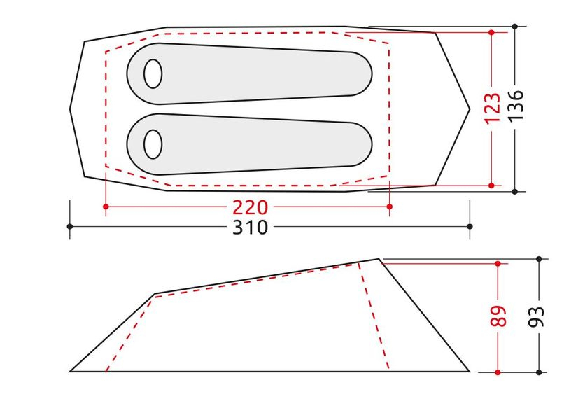 Minima 2 Sl - Tente | Camp