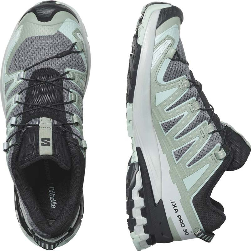 Xa Pro 3d V9 Femme Quiet Shade / Lily Pad / Blue Haze | Salomon
