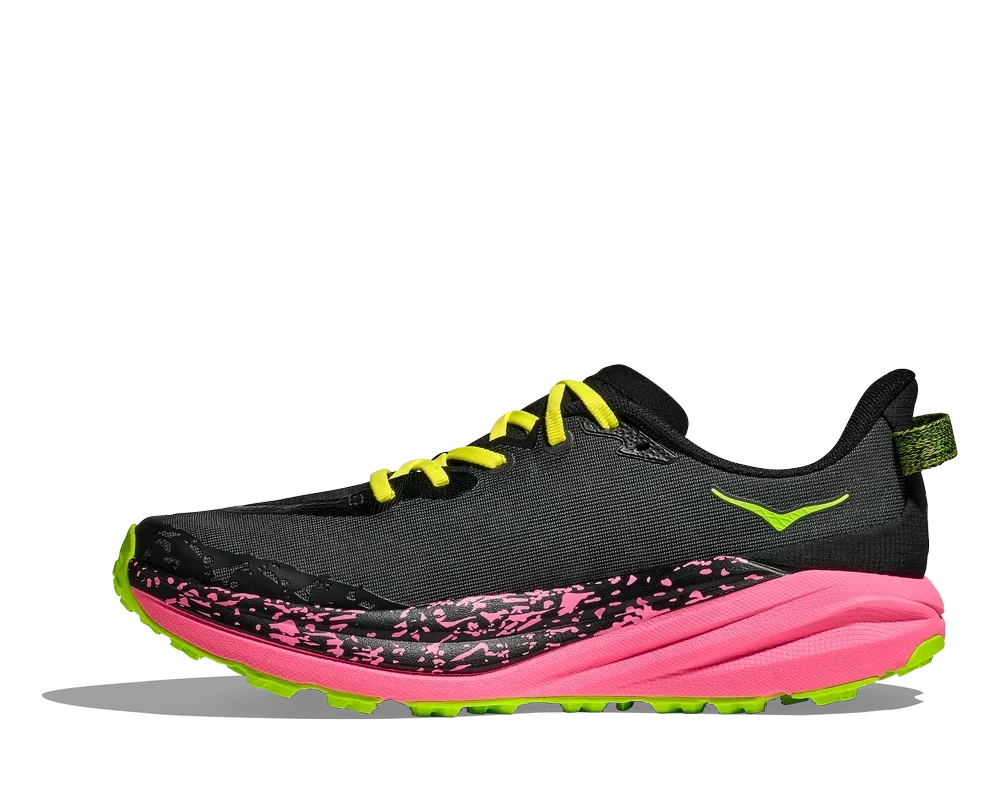 Speedgoat 6 Black Neon Rose - Chaussures | Hoka