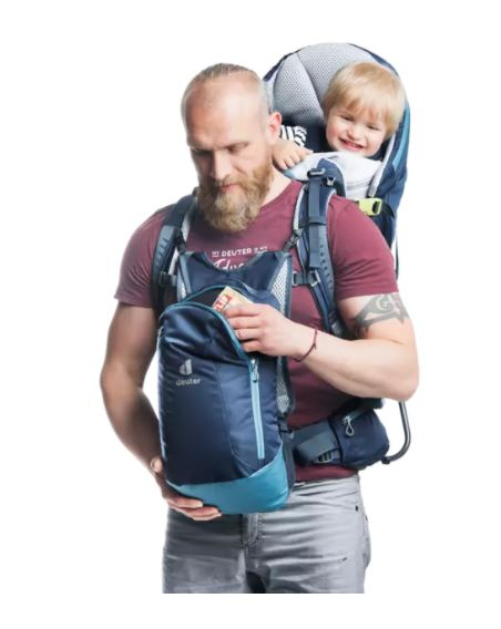 Kid Comfort Pro +ppps Bleu - Porte Bebe | Deuter