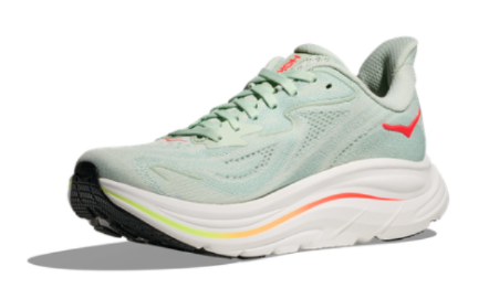 Clifton 10 Femme Sea Glass Neon Flame - Chaussures | Hoka