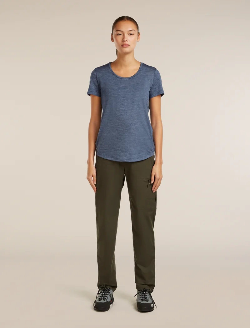 W Mer 125 Cool-lite Sphere III Ss Scoop Dawn Hthr - Tee Shirt Mc