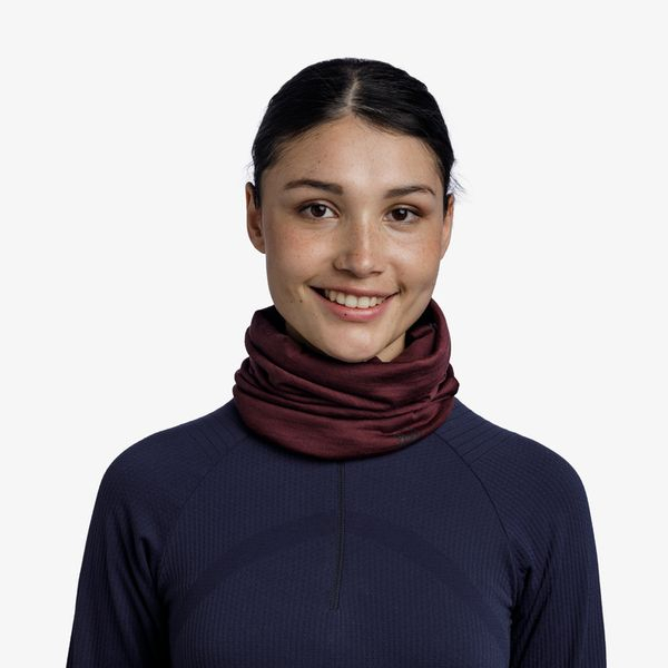 Tour De Cou Merino Lightweight Solid Garnet - Tour De Cou | Buff