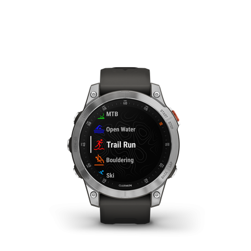 Epix Acier Silver – Bracelet Gris - Gps Running | Garmin