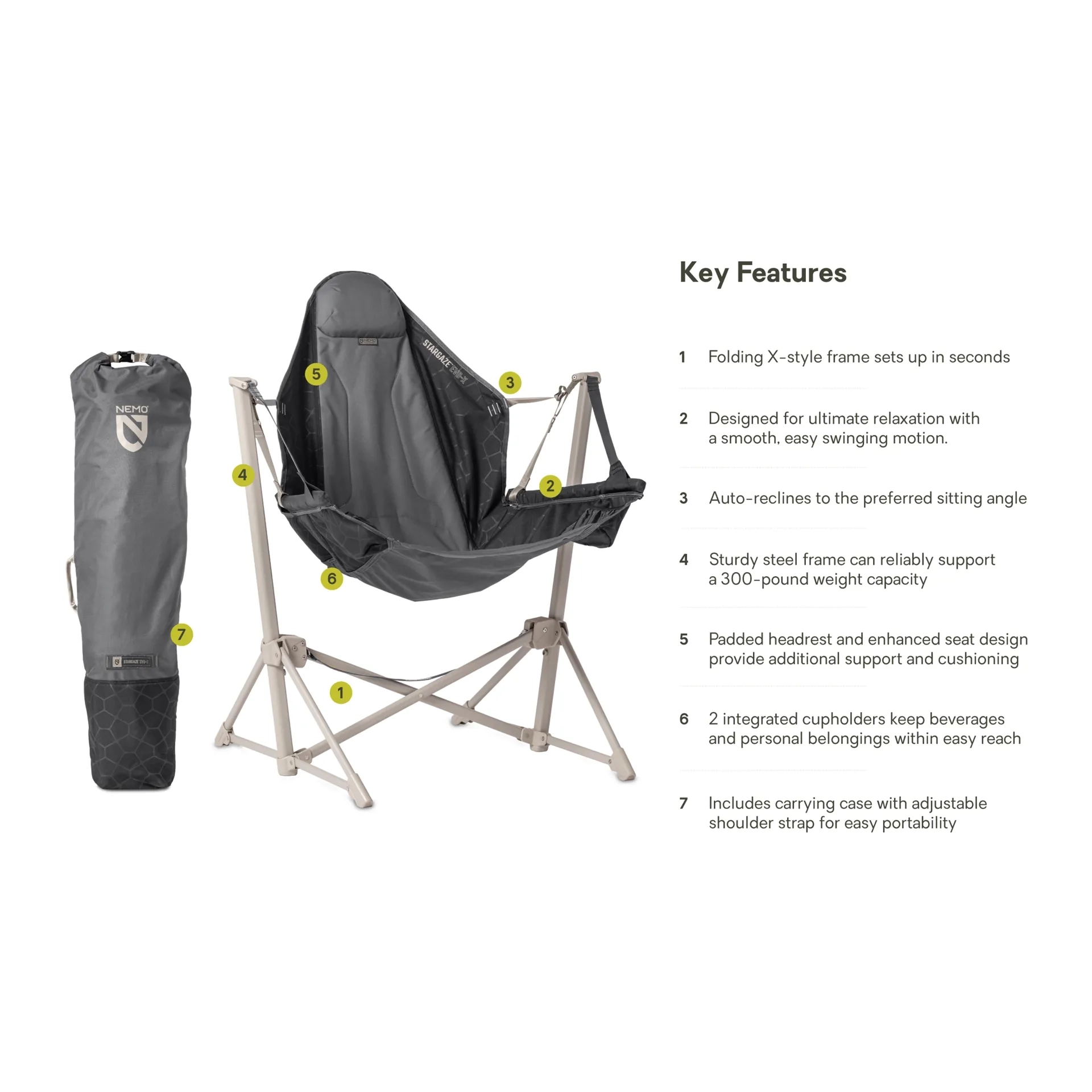 Stargaze Evo-x Goodnight Noir - Tente | Nemo