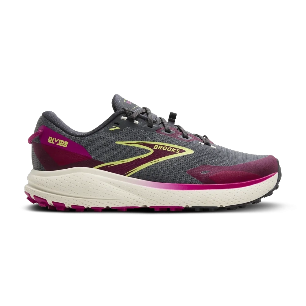 Divide 6 Femme Ebony Lime - Chaussures | Brooks