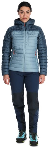 Doudoune Microlight Alpine Femme Orion Blue / Citadelle
