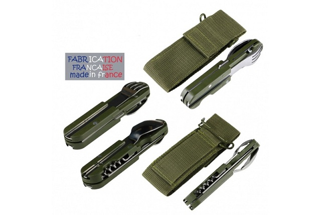 Couteau Bivouac + Housse - Couverts | Cao