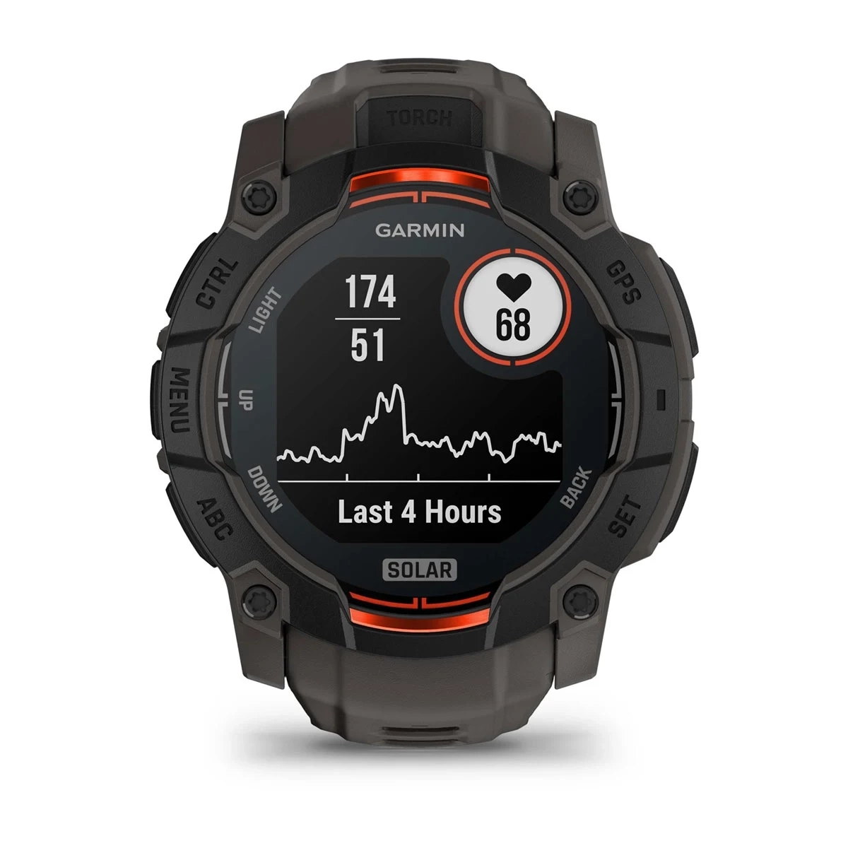 Instinct 3 Solar 50 Mm Black Bezel Charcoal Band - Gps | Garmin
