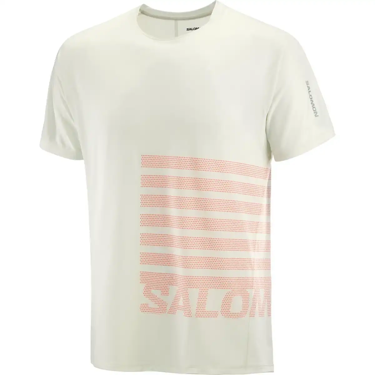 T-shirt Sense Aero Gfx Icicle Neon Flame - Tee Shirt Mc | Salomon
