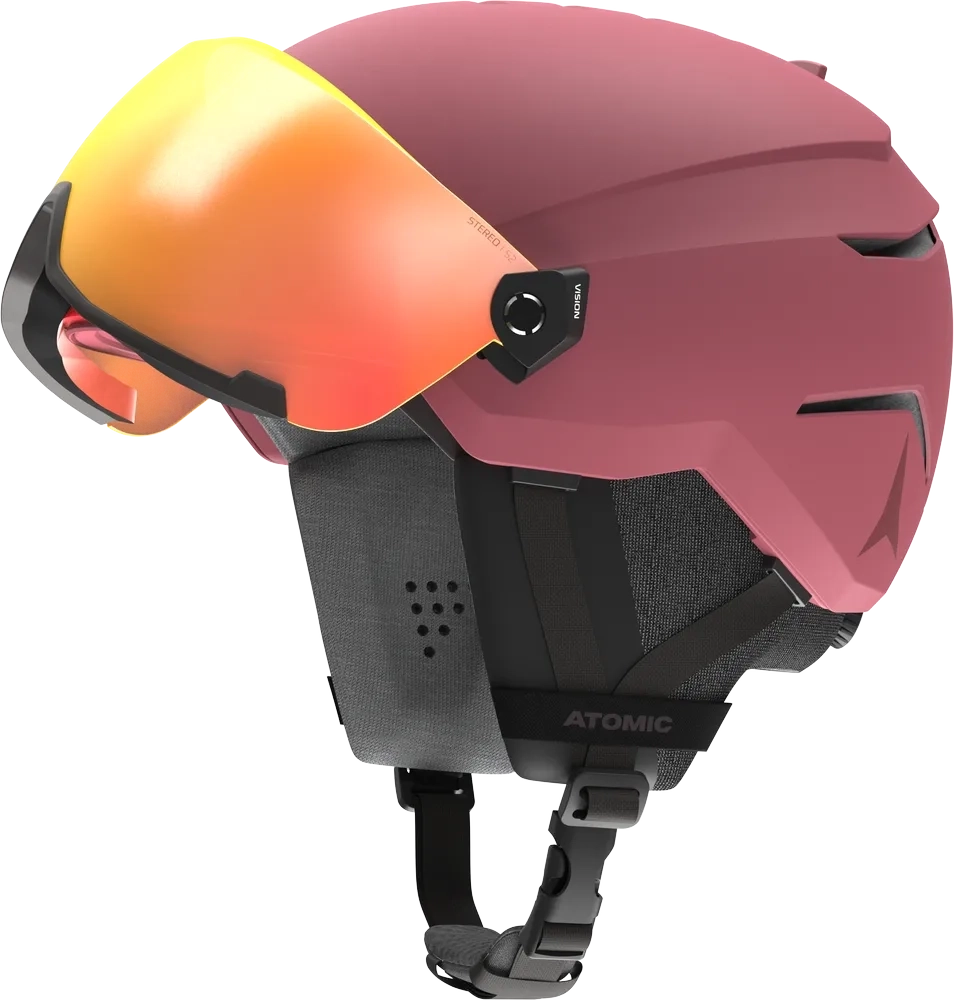 Savor Visor Stereo Maroon