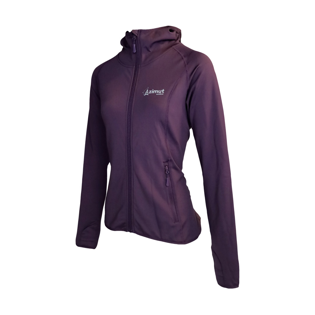 Veste Polaire Femme Trekking Gr+ Grape - Veste | Azimut Outdoor