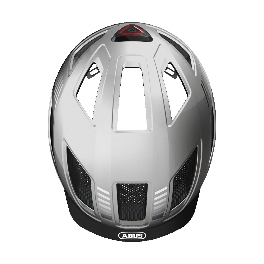 Hyban 2.0 Signal Silver - Casque | Abus
