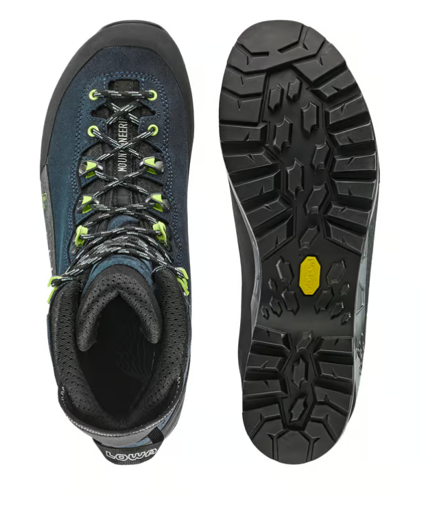 Cevedale Pro Gtx Mid Navy Lime - Chaussures | Lowa
