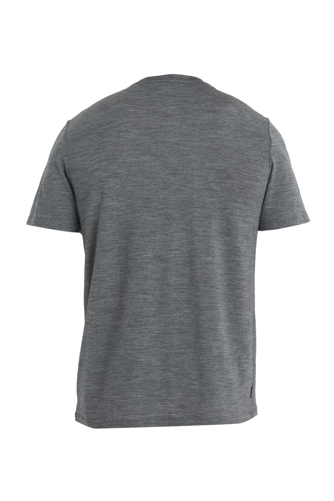 T-shirt Tech Lite II Tech Head Gritstone - Tee Shirt Mc | Icebreaker