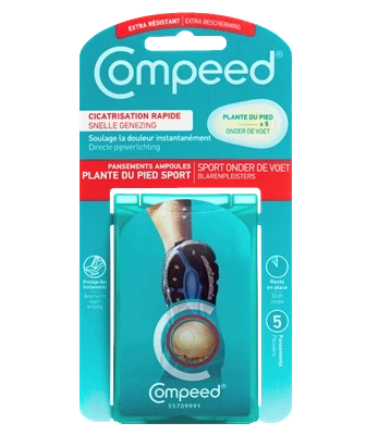 Ampoules Plante Du Pied Sport Bt 5 - Soins Pied | Compeed