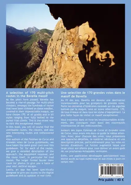 Bavella Corsica Escalades Choisies 2025 - Topo | Omega Roc Sas